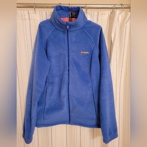 Columbia Women's Benton Springs Blue Fleece Jacket Size XL